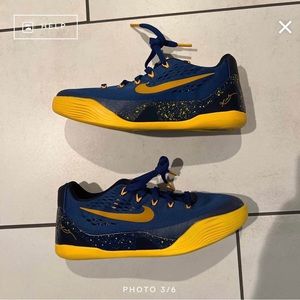 Nike Kobe 9 EM Gym blue size 4.5